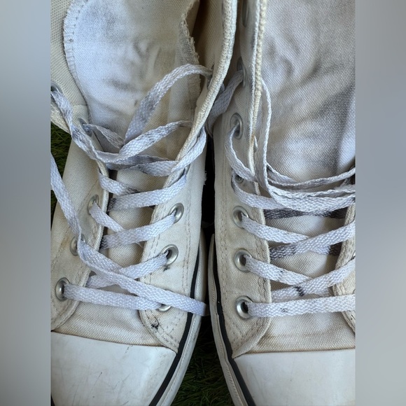 Converse Chuck Taylor Platform White High Top Sneakers | Women’s 8 / Men’s 6 - Picture 7 of 10